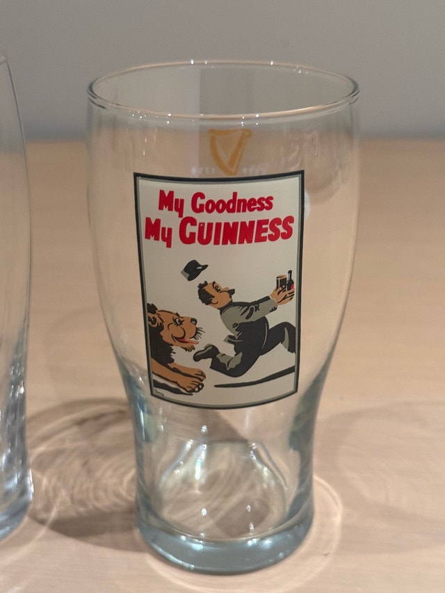 Guinness Beer Glasses - photo 2