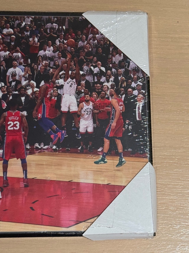 Toronto Raptors Kawhi Leonard Game 7 Shot Plaque - photo 2