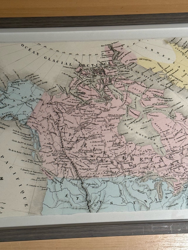 Vintage Map of Nouvelle Bretagne and Greenland - photo 4