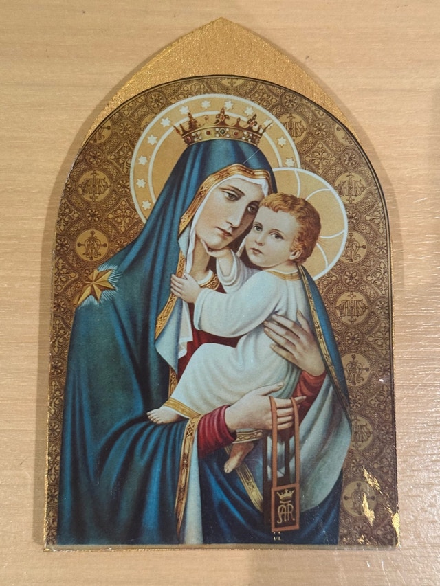 Madonna and Child Wood Icon - photo 3