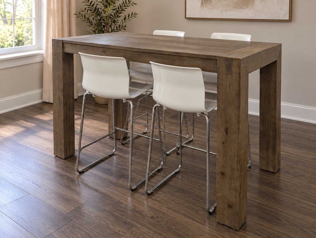 Wood Counter Height Dining Table - photo 2