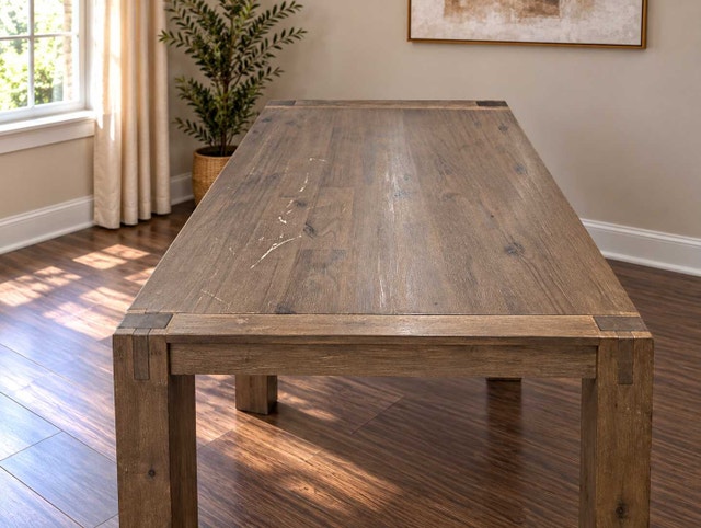 Wood Counter Height Dining Table - photo 3