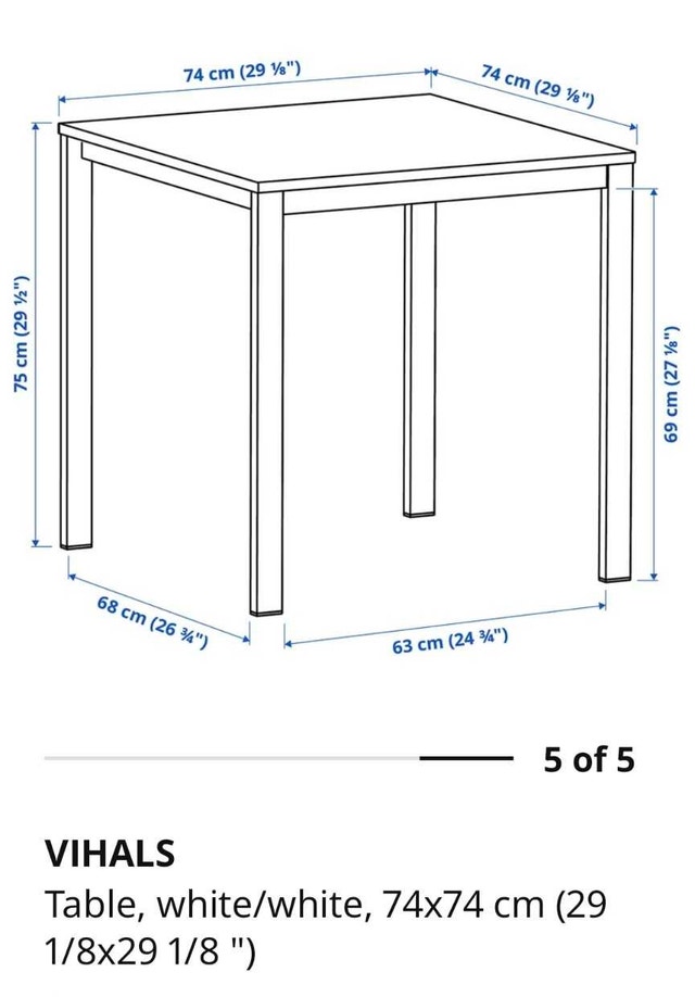 Ikea VIHALS Table - photo 2