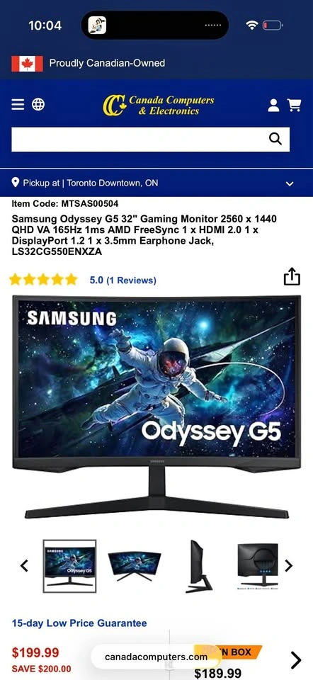 Samsung Odyssey Monitor