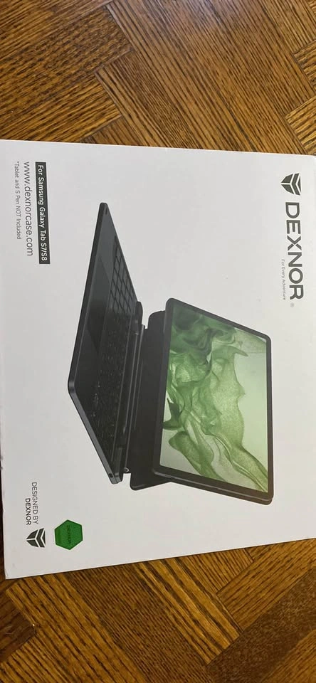 Dexnor for Samsung Galaxy Tab S8/S7 Case with Keyboard - photo 2