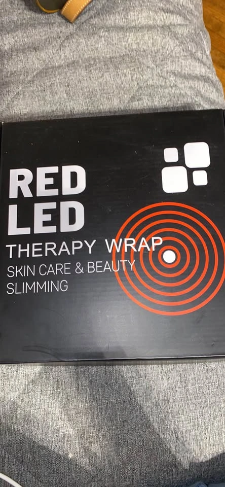 RED LED Light Therapy Wrap Skin Care Body Slimming Infrared Belt - photo 2