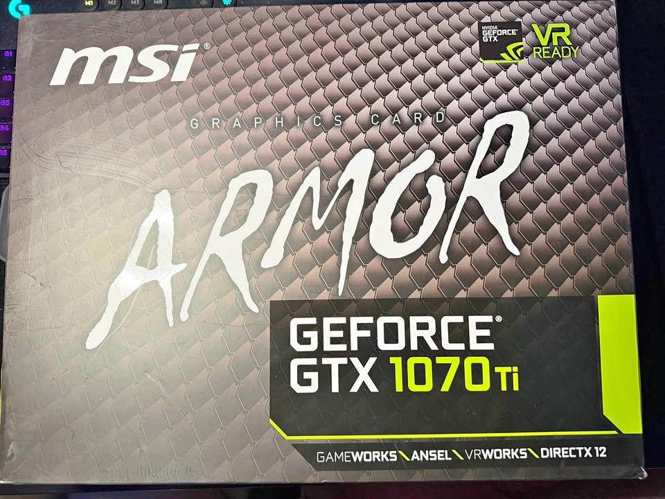 MSI GeForce GTX 1070 Ti Armor 8GB Graphics Card