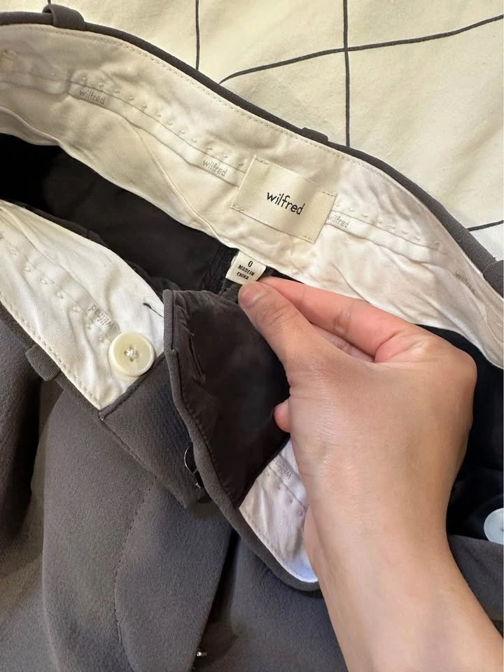 Aritzia Carrot Pants Grey Size 0 - photo 2