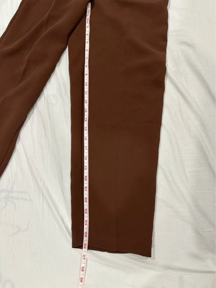 Aritzia Carrot Pants Cognac Size 0 - photo 3