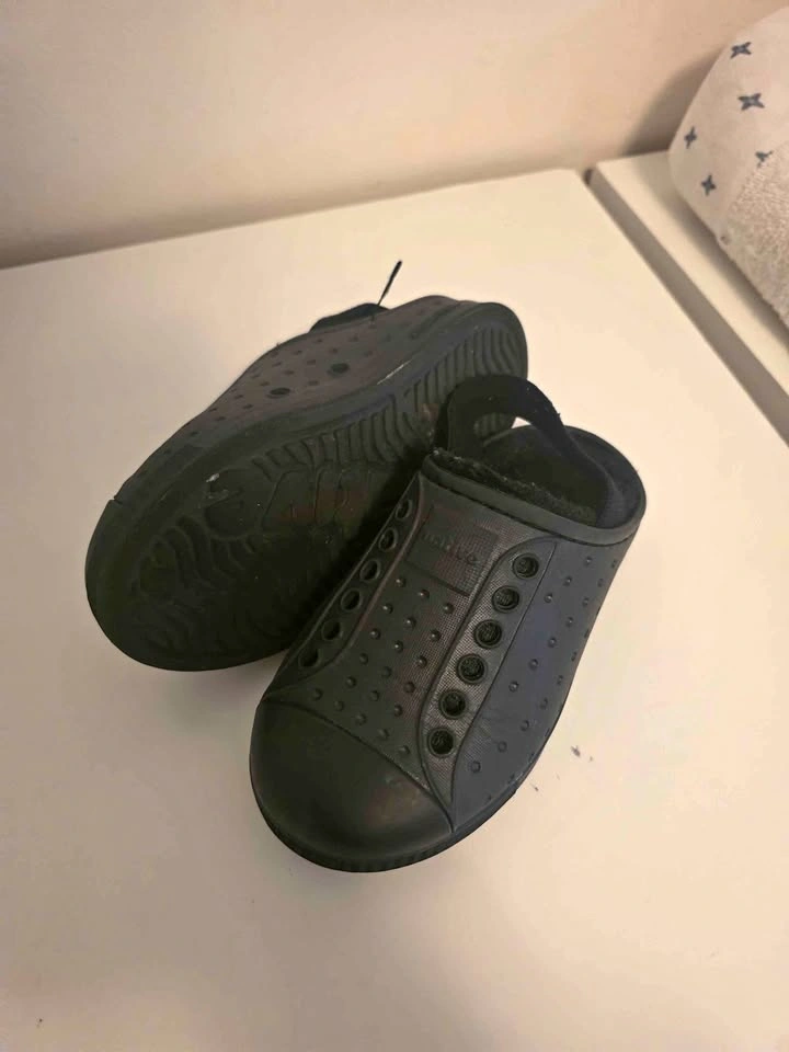 Native Kids' Jefferson Lined Shoes - Black
