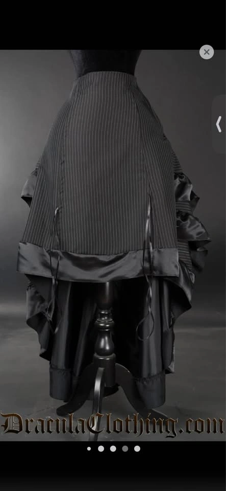 pinstripe bustle skirt XXL - photo 4