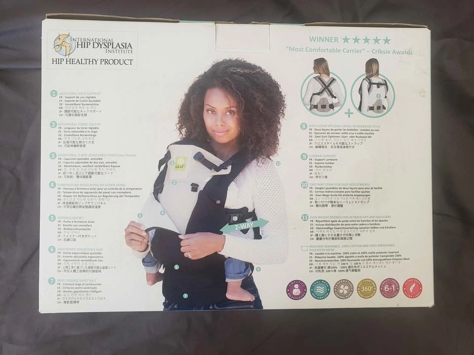 LÍLLÉbaby COMPLETE All Seasons Baby Carrier - Charcoal - photo 4