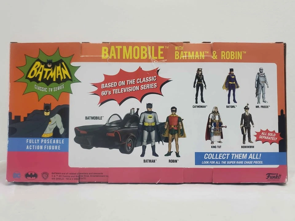 1966 Batman Classic TV Series Batmobile Set (Funko 2017) - photo 3