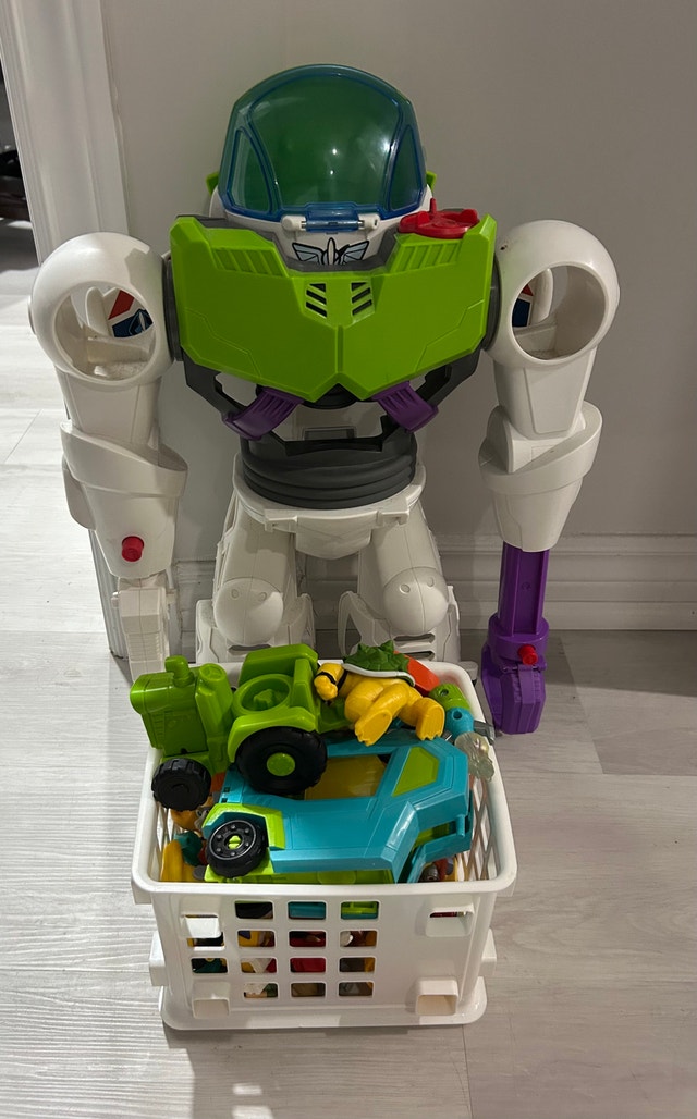 Big lot of toys