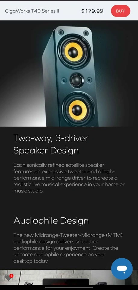 Creative Gigaworks T40 Series II - photo 2