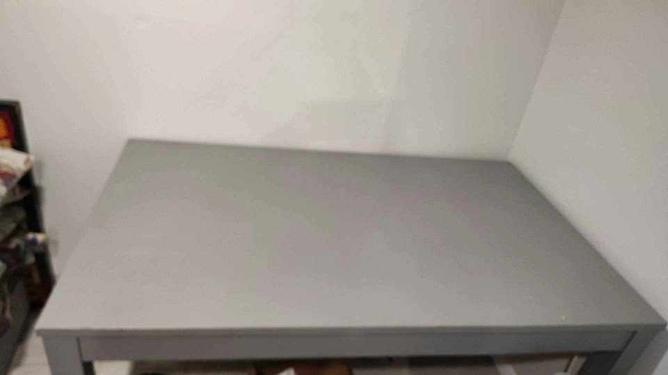 Grey Extendable Dining Table - photo 2