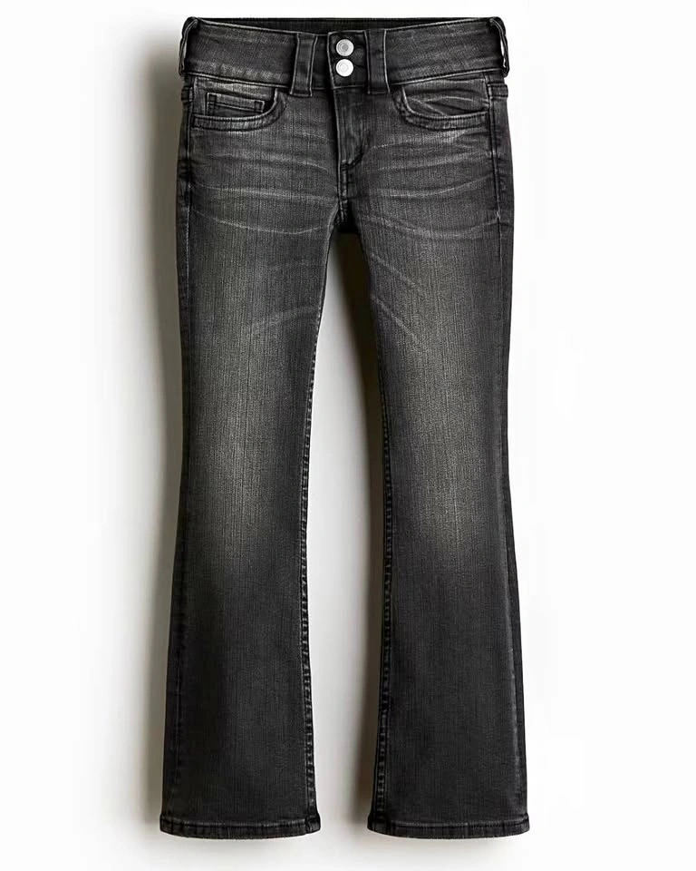 H&M Denim Black Bootcut Jeans