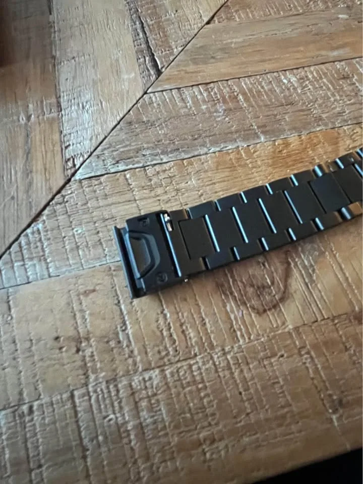 Stainless Steel Garmin Compatible Watch Band image indicator(3)