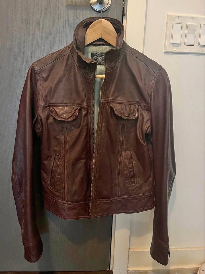 Lucky Brand Jeans women’s leather jacket (S)