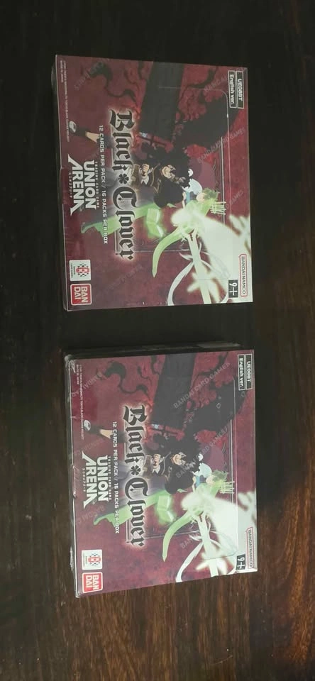 Bandai Namco Union Arena: Black Clover TCG Boxes - photo 2