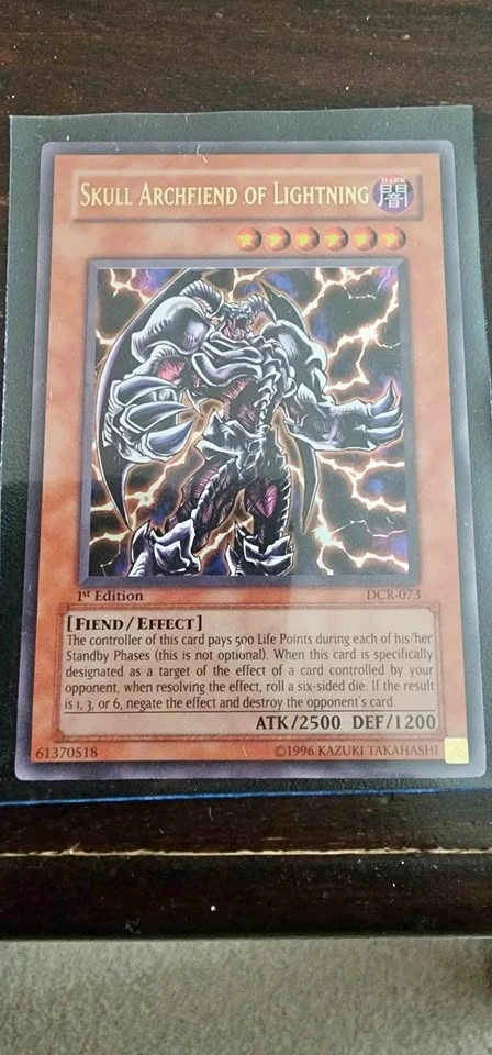 Yu-Gi-Oh! Lot of cards including Skull Archfiend of Lightning