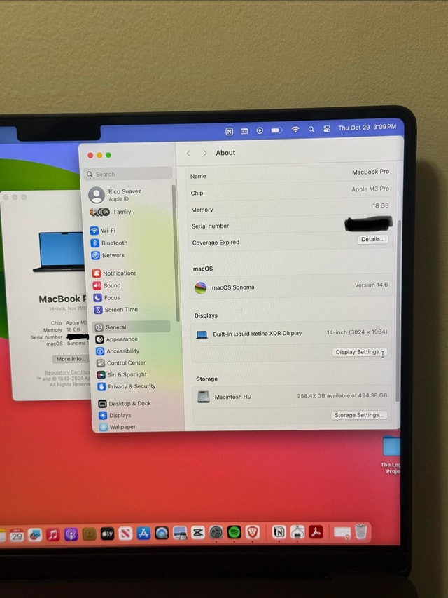MacBook Pro 14" – M3 Pro – 18GB RAM – 512GB - photo 5