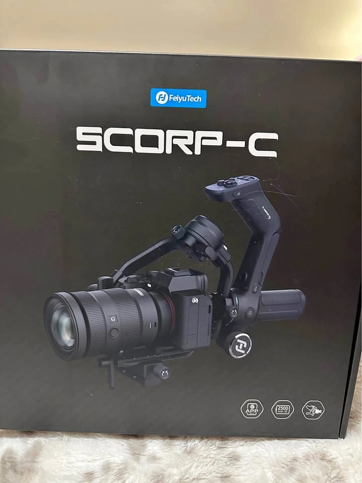 FeiyuTech SCORP-C 3-Axis Handheld Gimbal - BRAND NEW SEALED