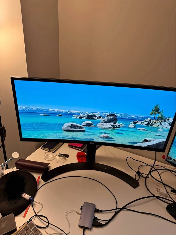 LG UltraWide Curved Monitor