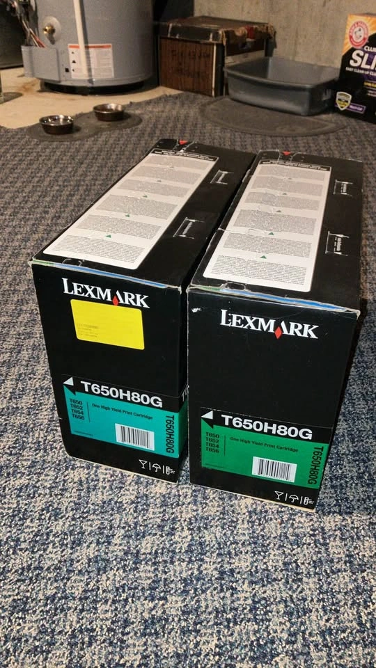 Lexmark T650H80G High-Yield Black Toner Cartridges — 2 Available - photo 3