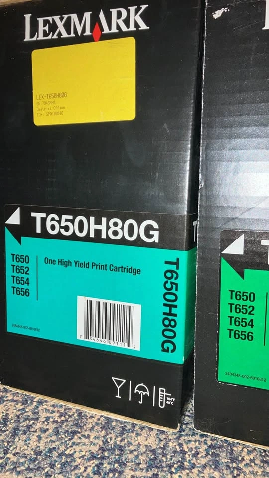 Lexmark T650H80G High-Yield Black Toner Cartridges — 2 Available - photo 5