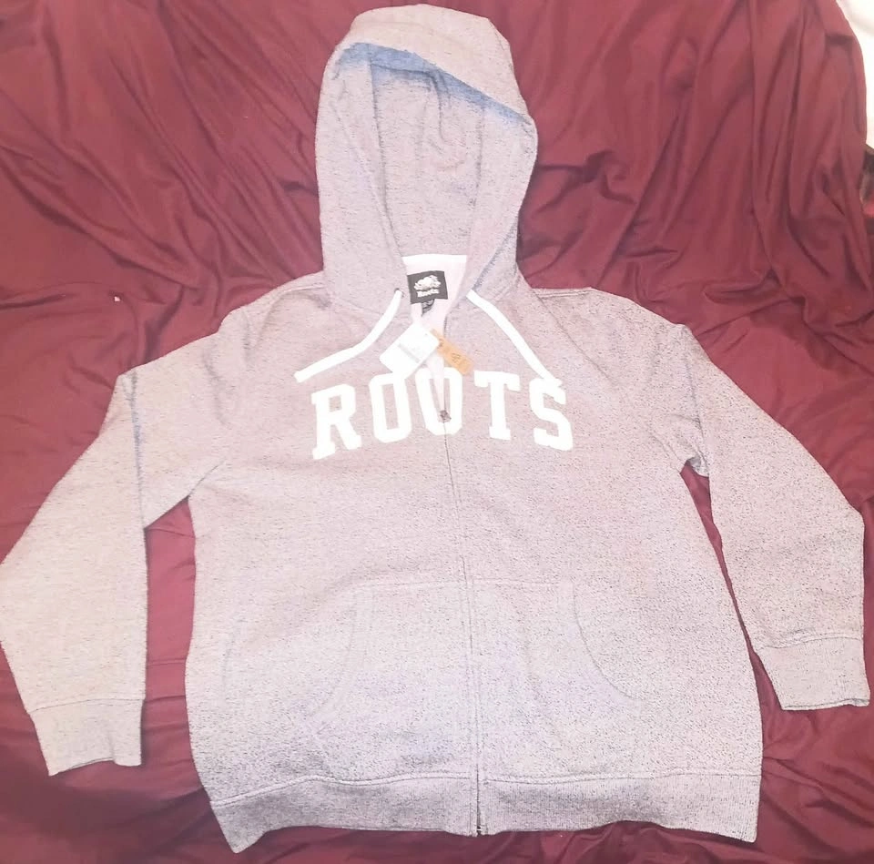 Roots Grey Full Zip Logo Hoodie XL/TG - photo 5