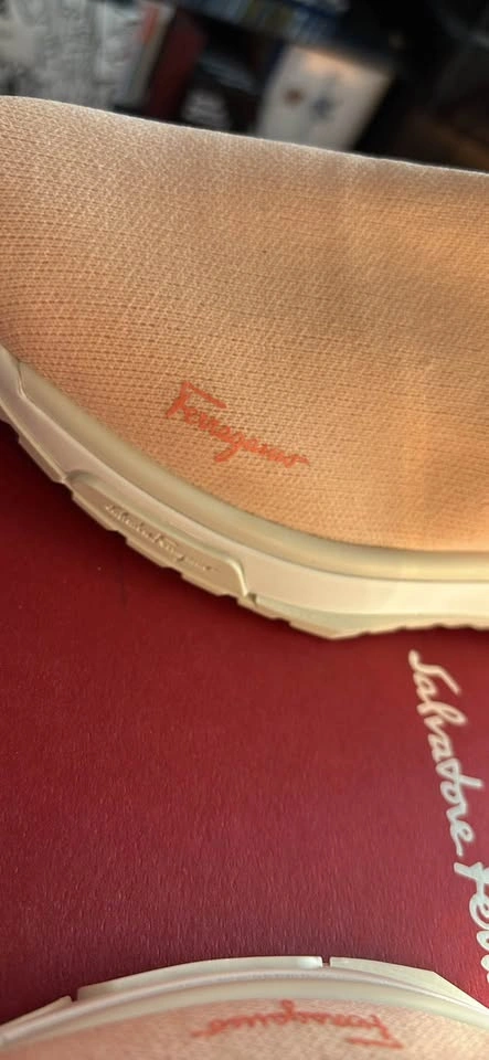 Salvatore Ferragamo Lemon Pink Ninette sock shoes size 6 - photo 4