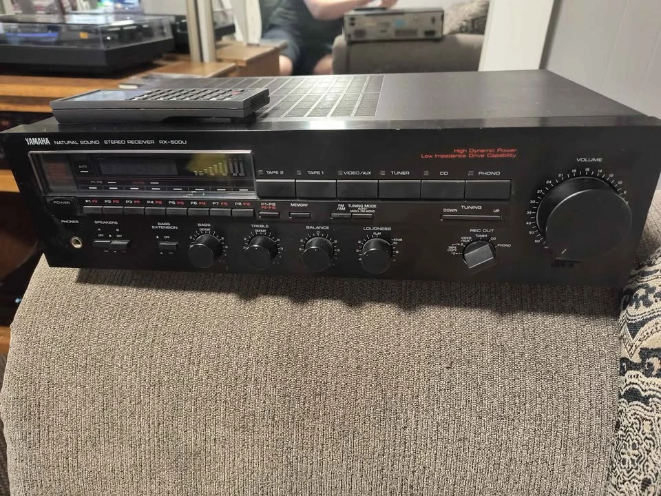 Yamaha rx-500U receiver/amp - photo 2