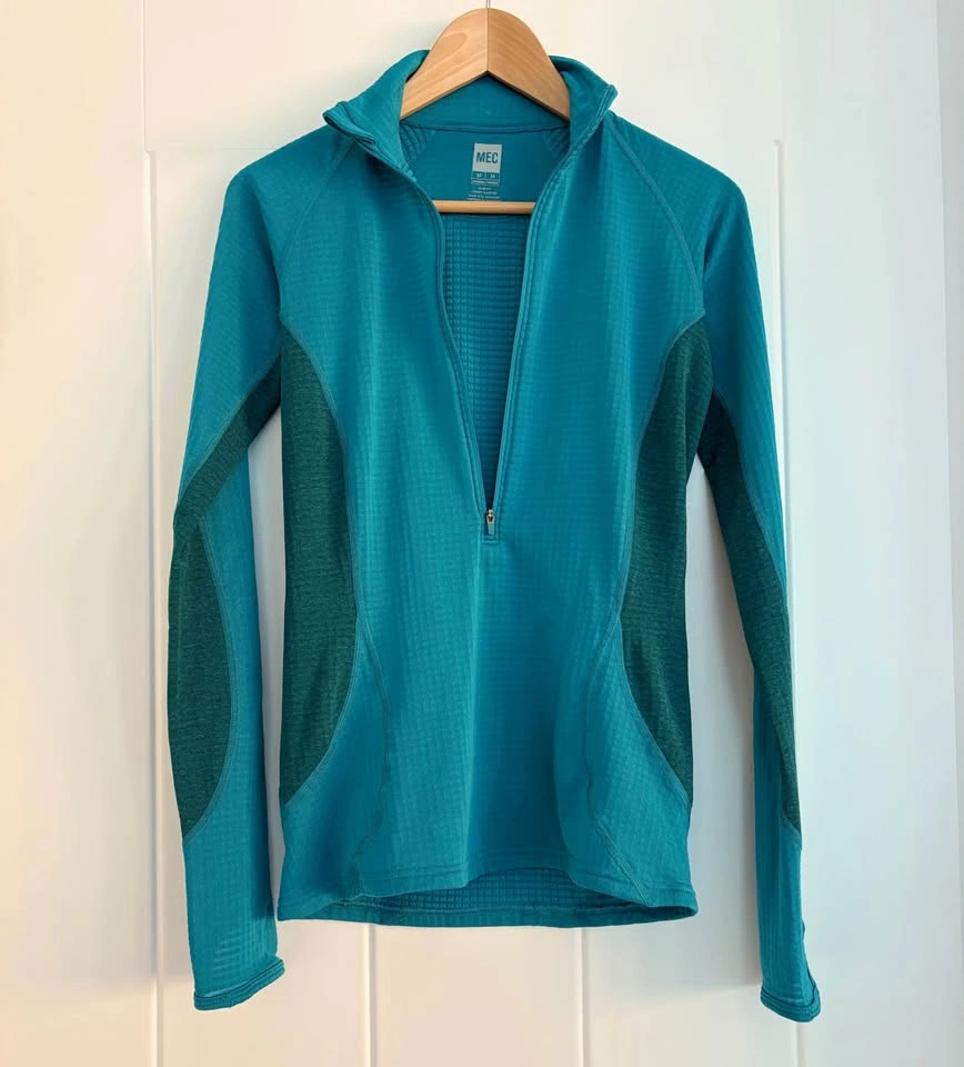 MEC Polartec 1/4 Zip Pullover Women's Medium - photo 2