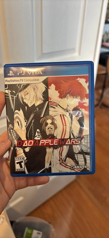 PS Vita Bad Apple Wars game cartridge