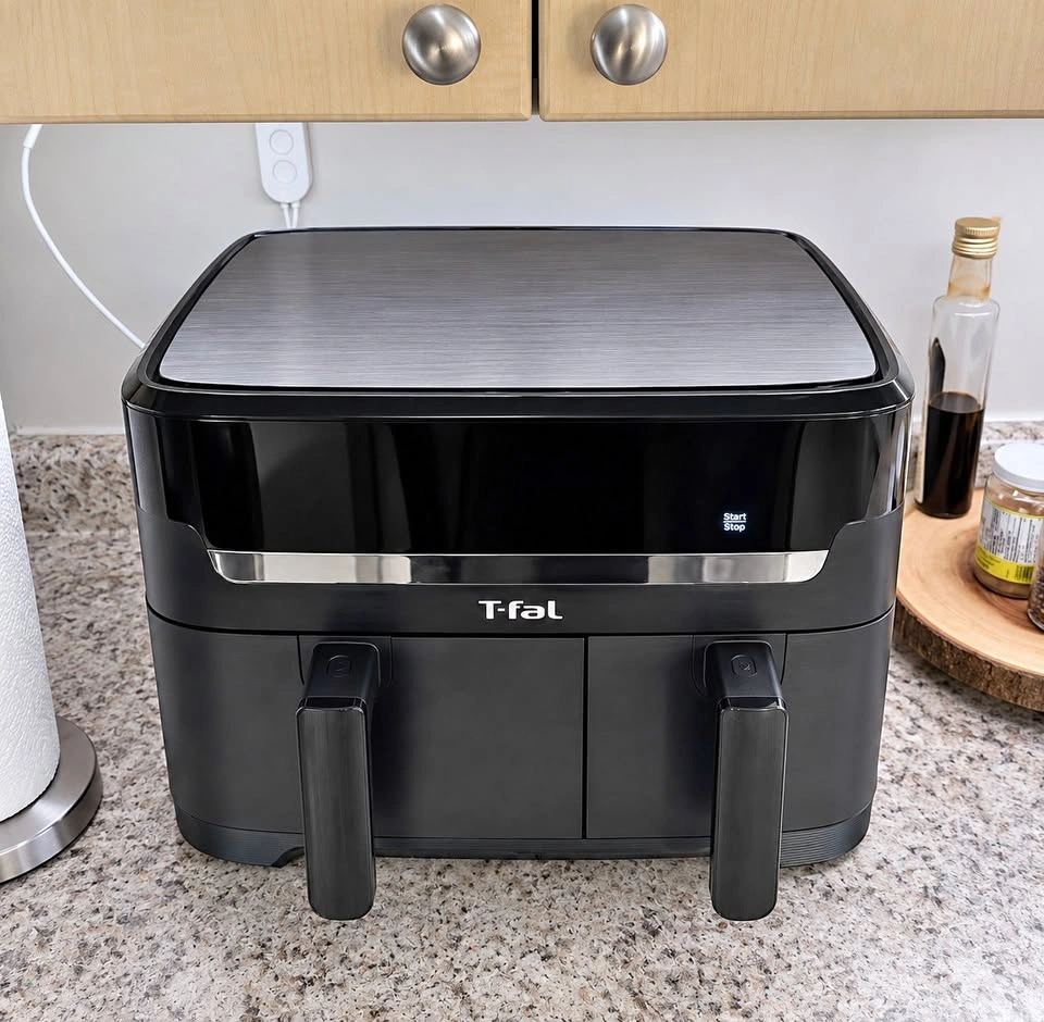 T-fal Dual Easy Fry 8.3L – Dual Basket Air Fryer