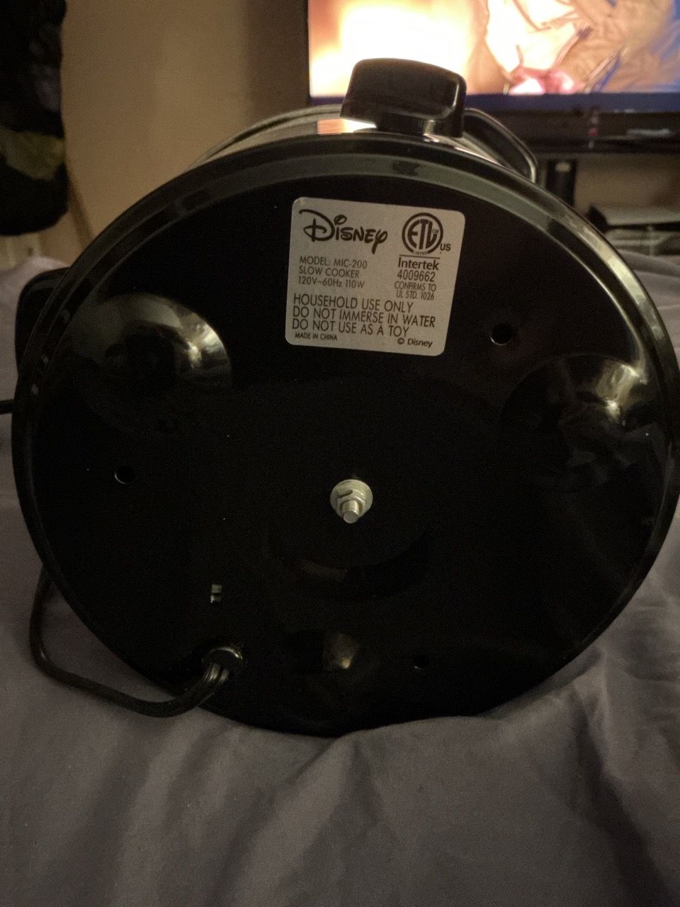 Disney Mickey Mouse Slow Cooker Never Used - photo 5