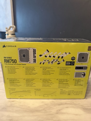 Corsair RM750 750W Power Module - White - New Sealed - photo 3