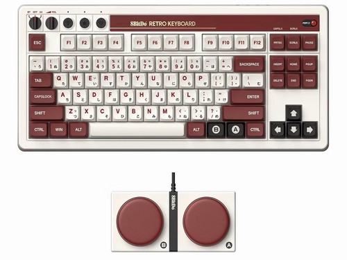 8bitdo retro 87 mechanical keyboard - new - photo 5