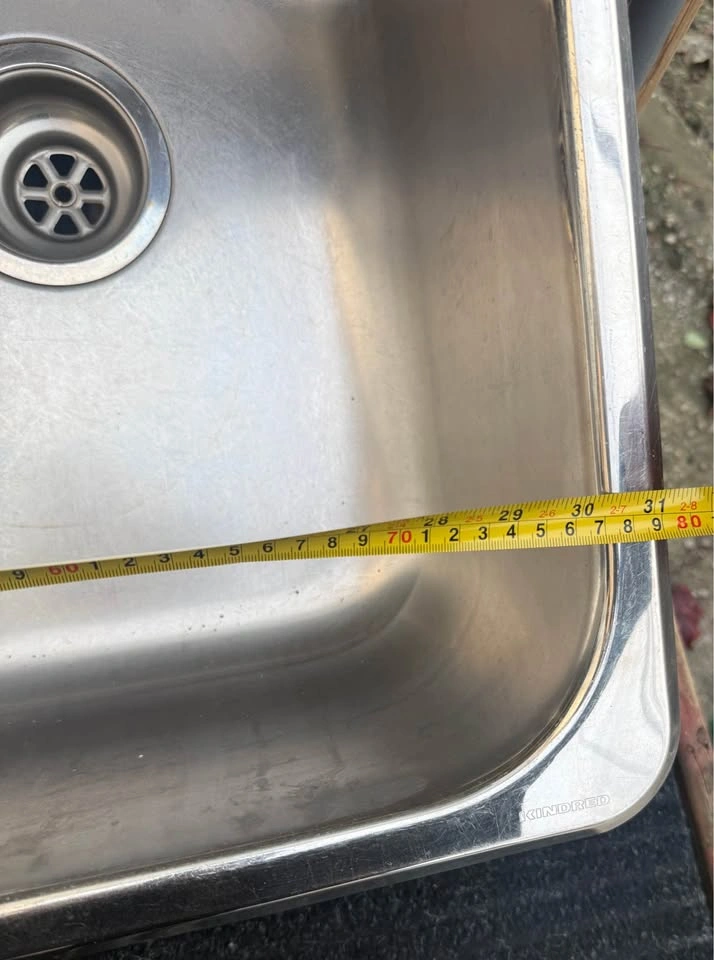 Stainless Steel Double Kitchen Sink with Faucet - 31.5" x 20.5" - photo 3