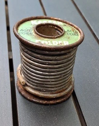 Solder Lot — Kester Acid Core (370g) + Imperial Resin Core (450g - photo 2