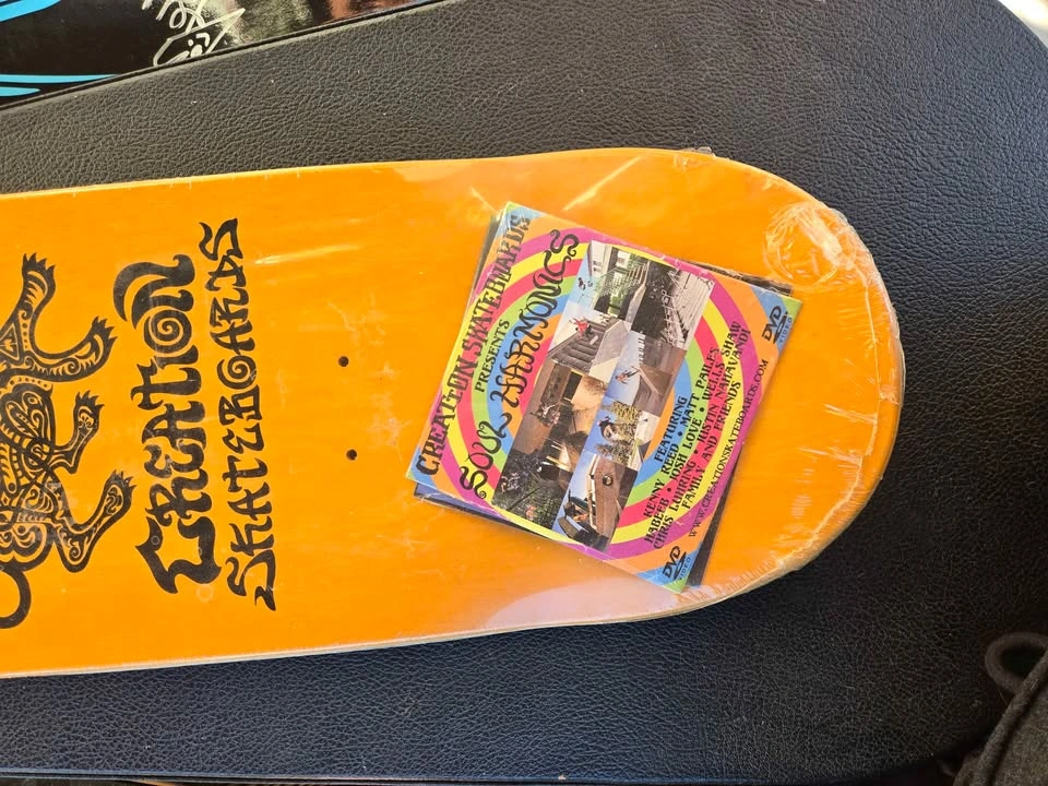 Rare VINTAGE Pure Hemp x Satori Skate Deck BUNDLE – Sealed - photo 3