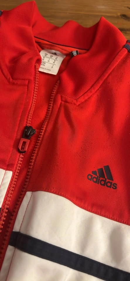 Medium size - Men's Adidas full-zip track jacket - photo 2