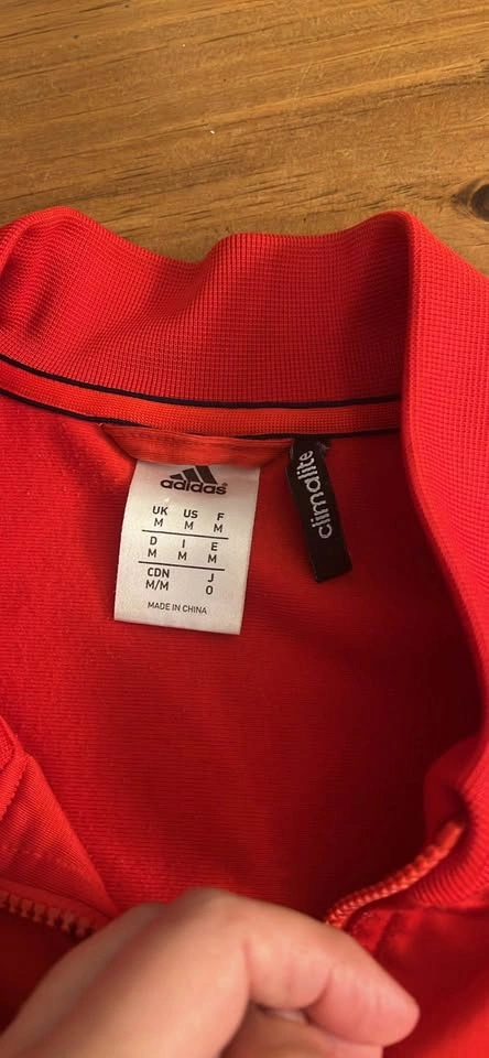 Medium size - Men's Adidas full-zip track jacket - photo 3
