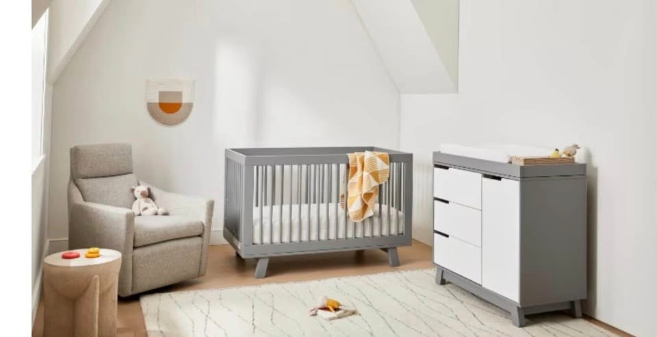 Babyletto Hudson 3-in-1 Convertible Crib and Dresser Set - photo 2