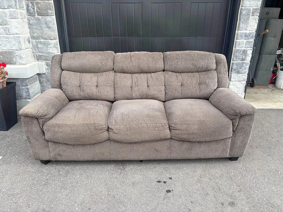 Fabric 3 Seater Sofa - Free Delivery