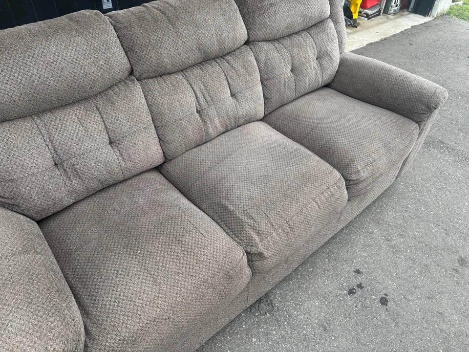 Fabric 3 Seater Sofa - Free Delivery - photo 4