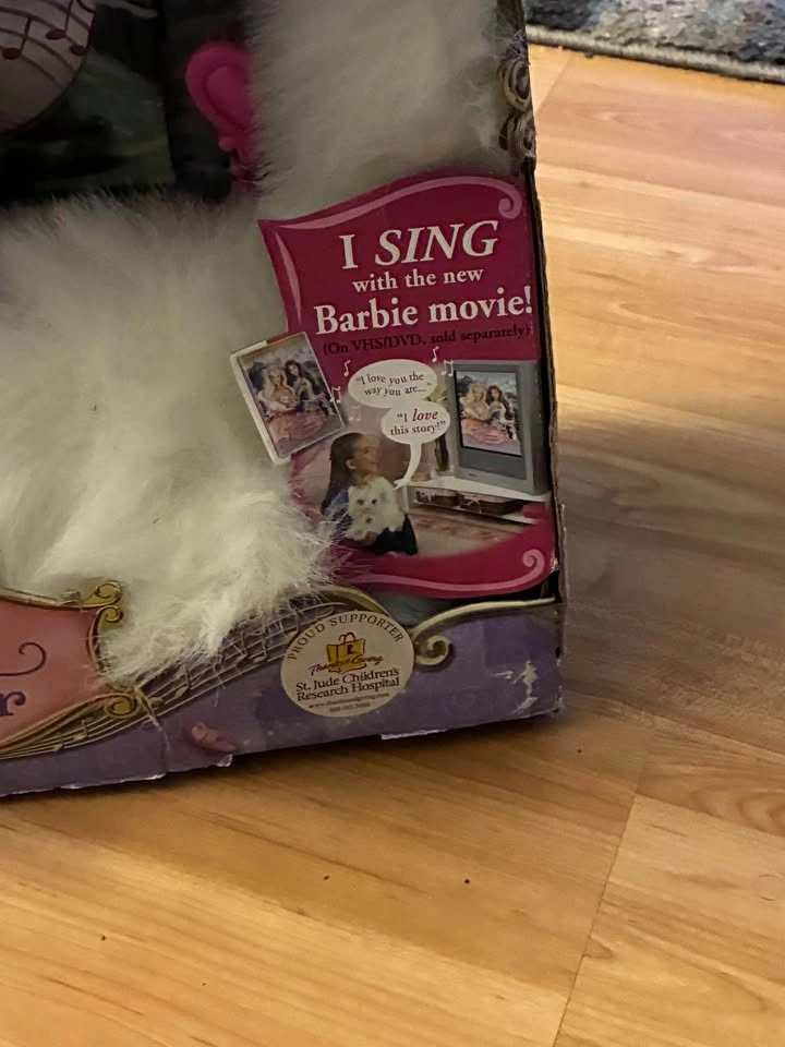 Vintage 2004 Barbie Princess and the Pauper Serafina Cat - photo 4