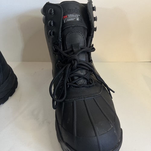 Propet Blizzard Men's Leather Mid Zip Insulated Boots Size 14 - photo 3