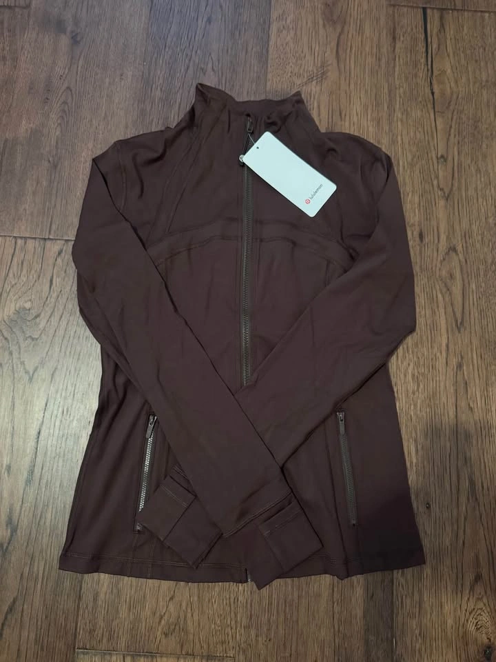 NEW Lululemon Espresso Define Nulu Jacket Size 10 - photo 2